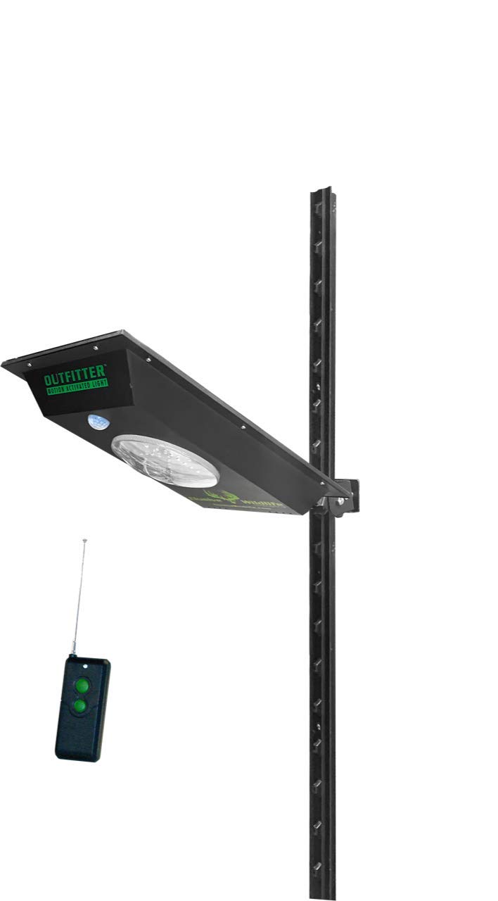 Elusive Wildlife Kill Light Outfitter - Motion Activated Feeder Light with Remote Control for Hunting, Night Wildlife Observation & Security Surveillance