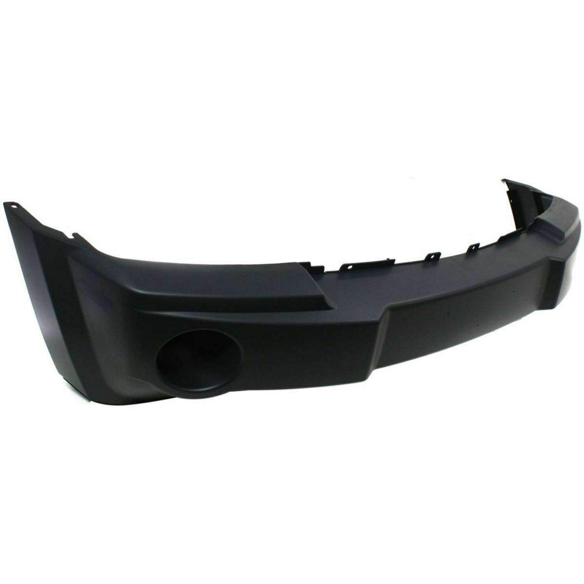 Primed Front Bumper Cover with Fog Light Holes for 2005-2007 Jeep Grand Cherokee - Direct Replacement Part #5159124AA - Perfect for Off-Roading & Daily Driving