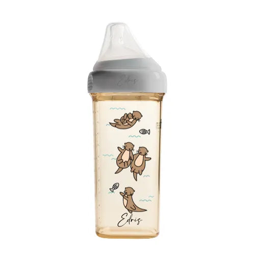 Hegen Baby Bottle - Customizable & Leak-Proof Feeding Solution for Newborns & Infants | Perfect for Daycare, Travel & On-the-Go Parents | BPA-Free, Easy to Clean