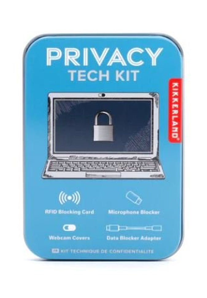 Kikkerland Privacy Tech Kit - Anti-Spy Camera Detector, Hidden Device Finder for Home & Office Security - Perfect for Travel, Hotels, and Airbnb Safety