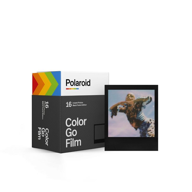 Polaroid GO Instant Film - 2 Pack Black Frame Edition for Vintage Style Photos & Travel Memories
