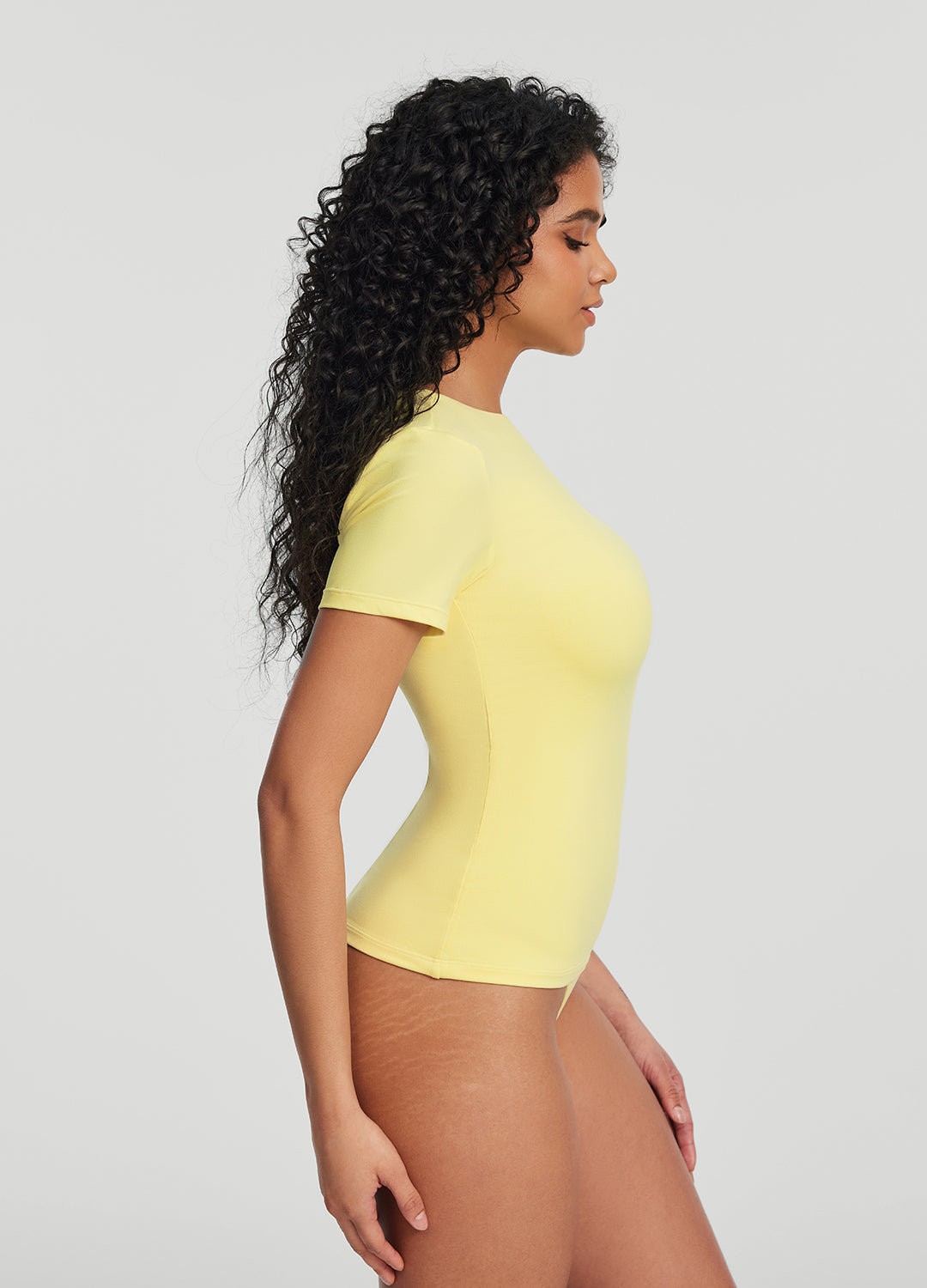Women's Short Sleeve Crew Neck T-Shirt - Soft Cotton Basic Tee for Casual Wear, Workout & Everyday Outfits