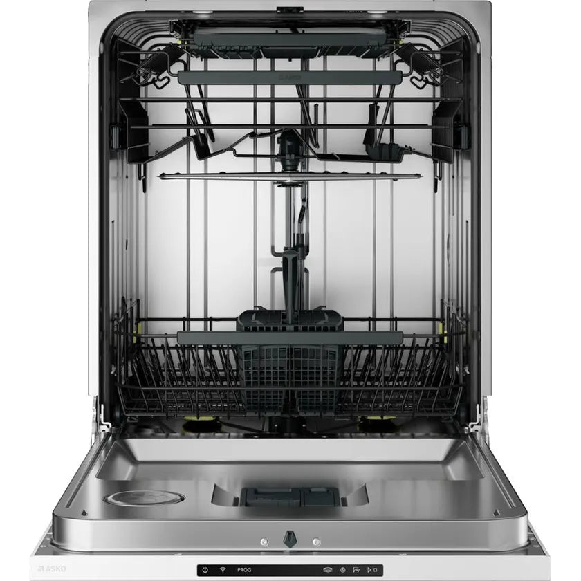 ASKO DBI565IKW 60cm Built-In Undercounter Dishwasher in White - Energy Efficient & Ultra Quiet for Modern Kitchens