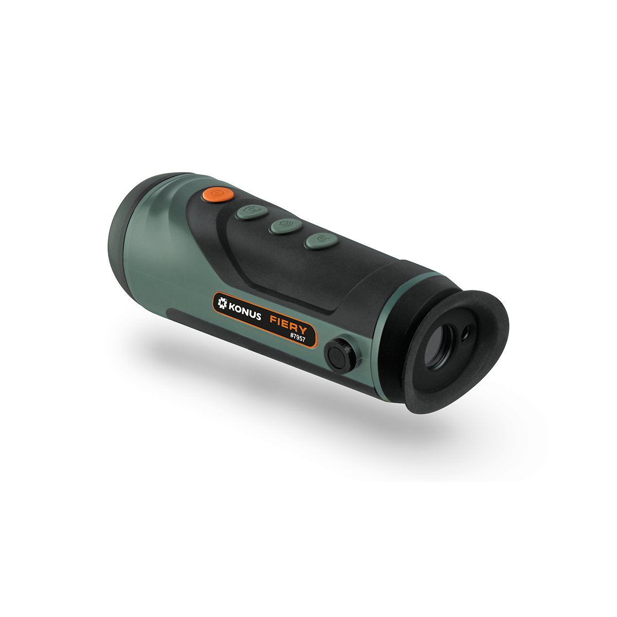Konus Fiery 2 16x 400x300 Handheld Thermal Monocular - Night Vision Scope for Hunting, Wildlife Observation & Security Surveillance