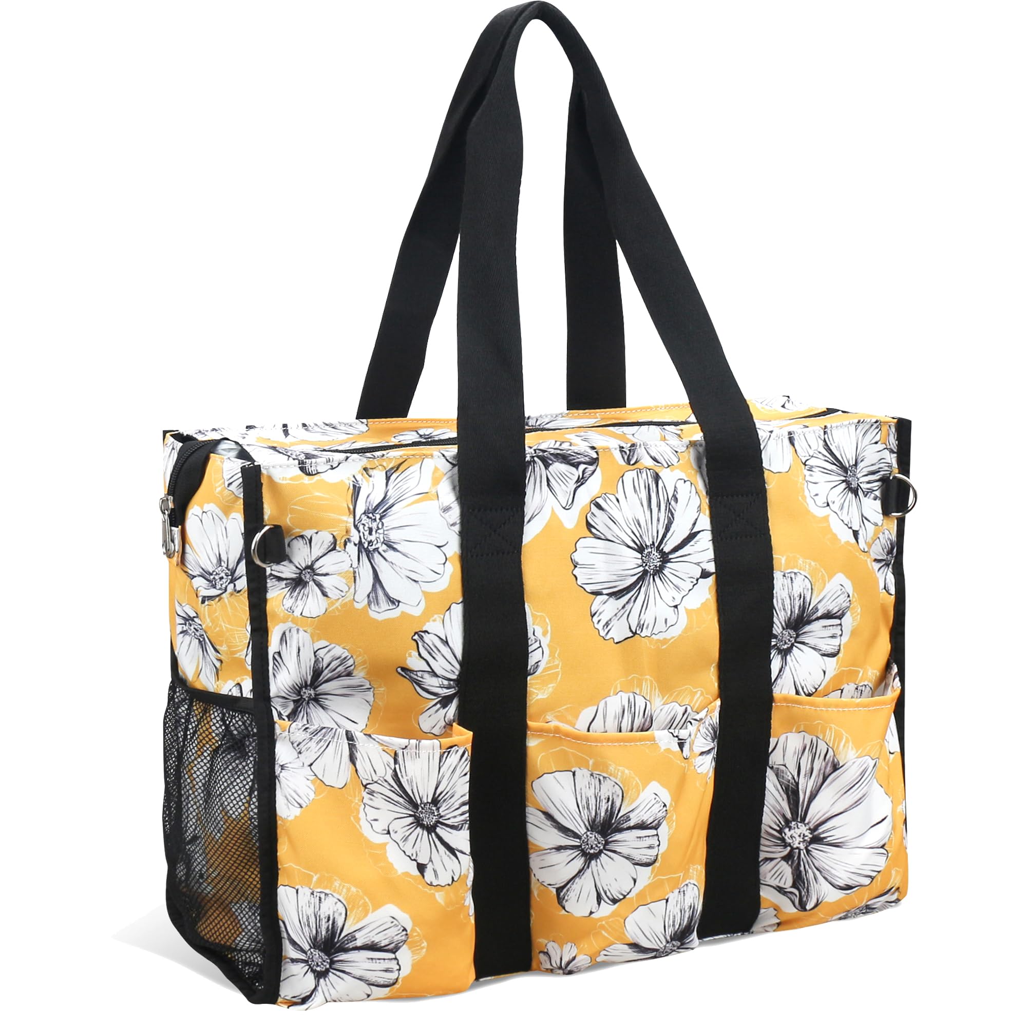HoogaLife Waterproof Lightweight Nurse Bag for Work - Large Portable Nursing Bag with 14 Internal Pockets - Perfect for Nurses, Medical Students & Healthcare Professionals On-The-Go