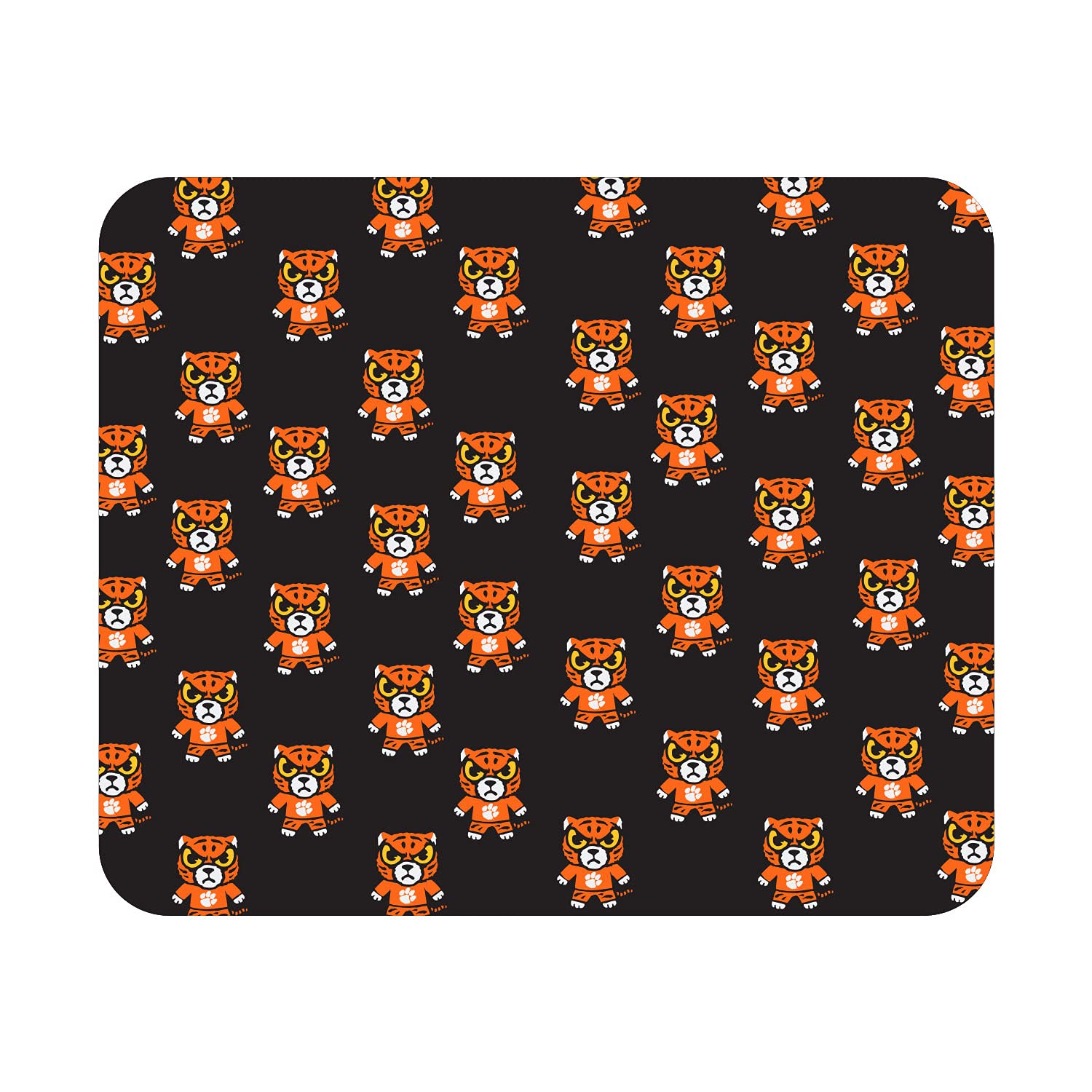Clemson University Standard Fabric Mouse Pad - Desk Accessories & Gaming Mouse Pad with Tokyodachi Mascot | Perfect for Office, Home & Gaming Setup