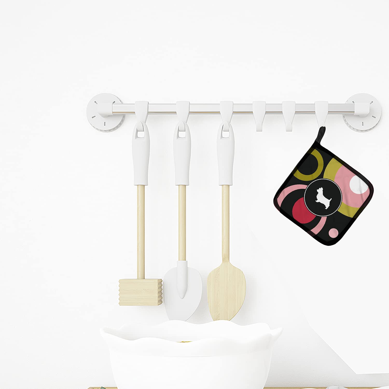Heat Resistant Pot Holders Set of 2 - 7.5