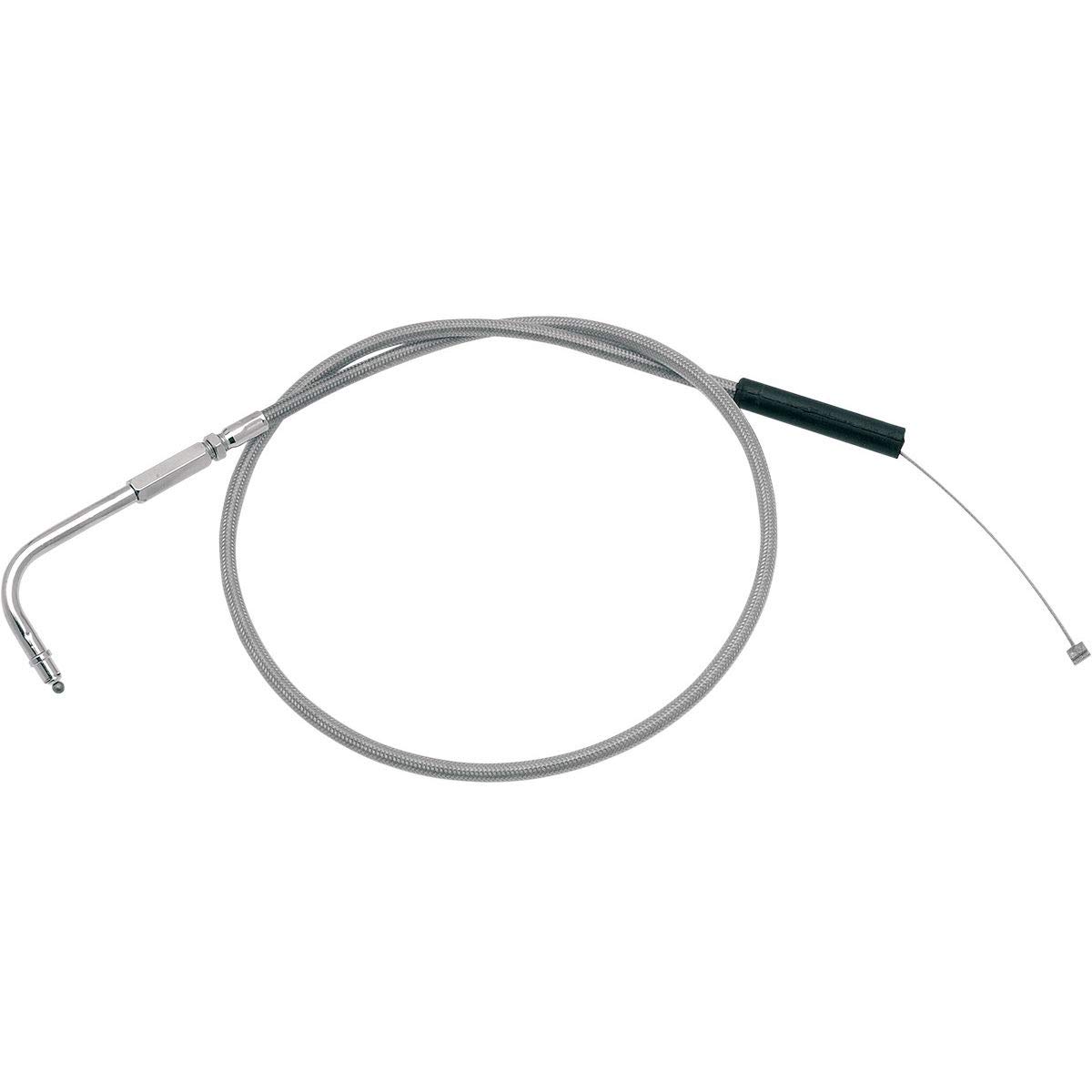 Motion Pro Armor Coat Stainless Steel Throttle Cable 66-0189 - Durable Motorcycle Replacement Part for Smooth Acceleration - Perfect for Harley, Honda, Yamaha & Off-Road Bikes