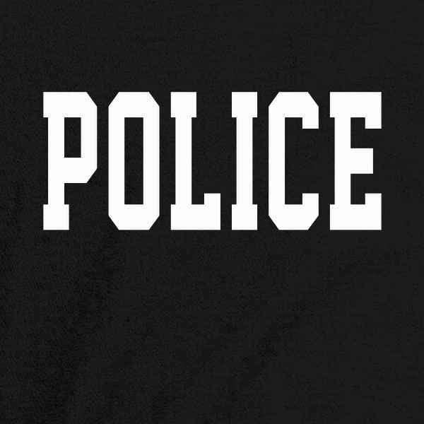 Police First Responder Officer Cop Costume T-Shirt for Baby Toddler Kids - Boys & Girls Cosplay Outfit for Halloween, Dress-Up & Role Play