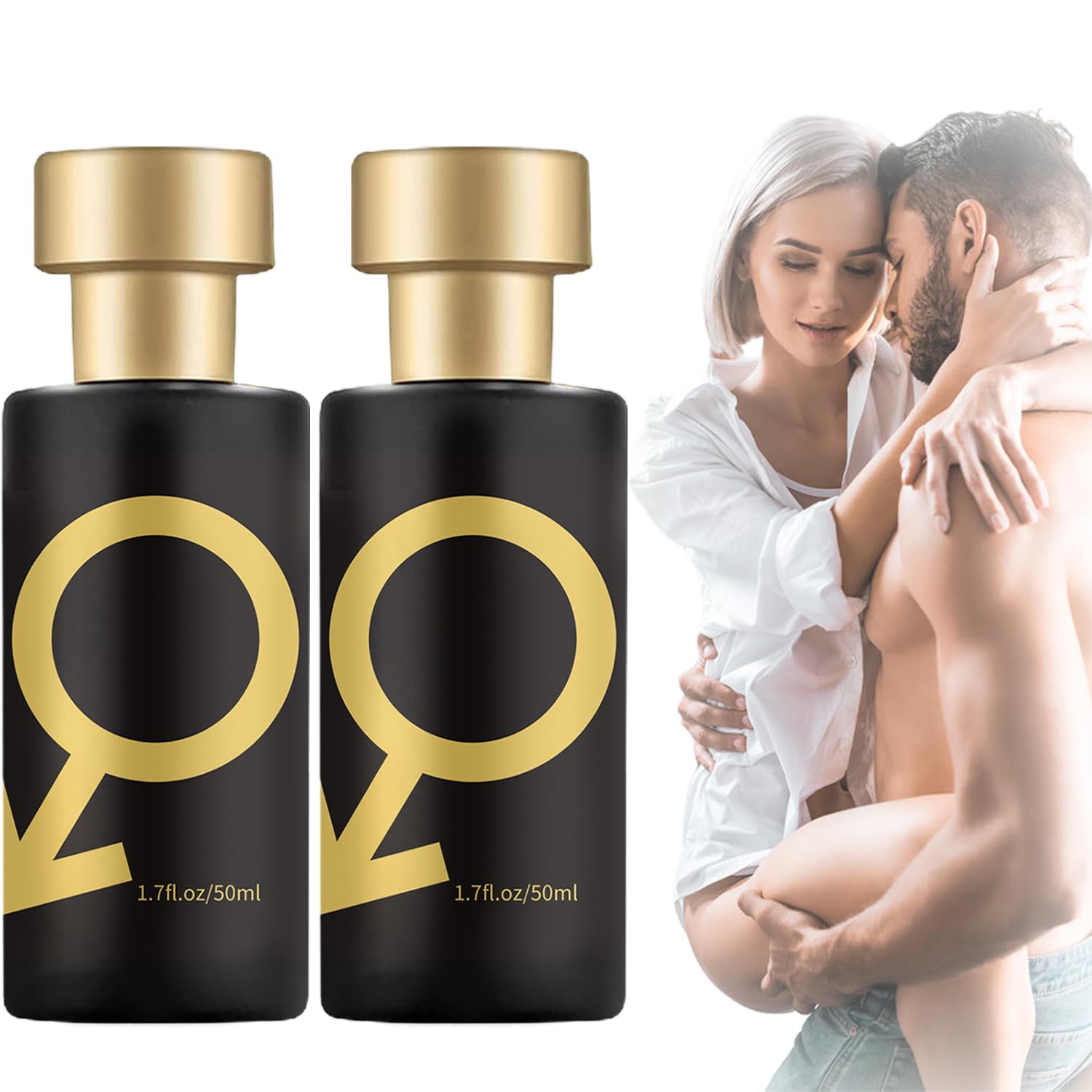 Alpha Touch Cologne for Men - Cupid Hypnosis & Pheromone Fragrance Eau De Toilette Spray (2 Pack) | Romantic Dates, Night Out & Special Occasions