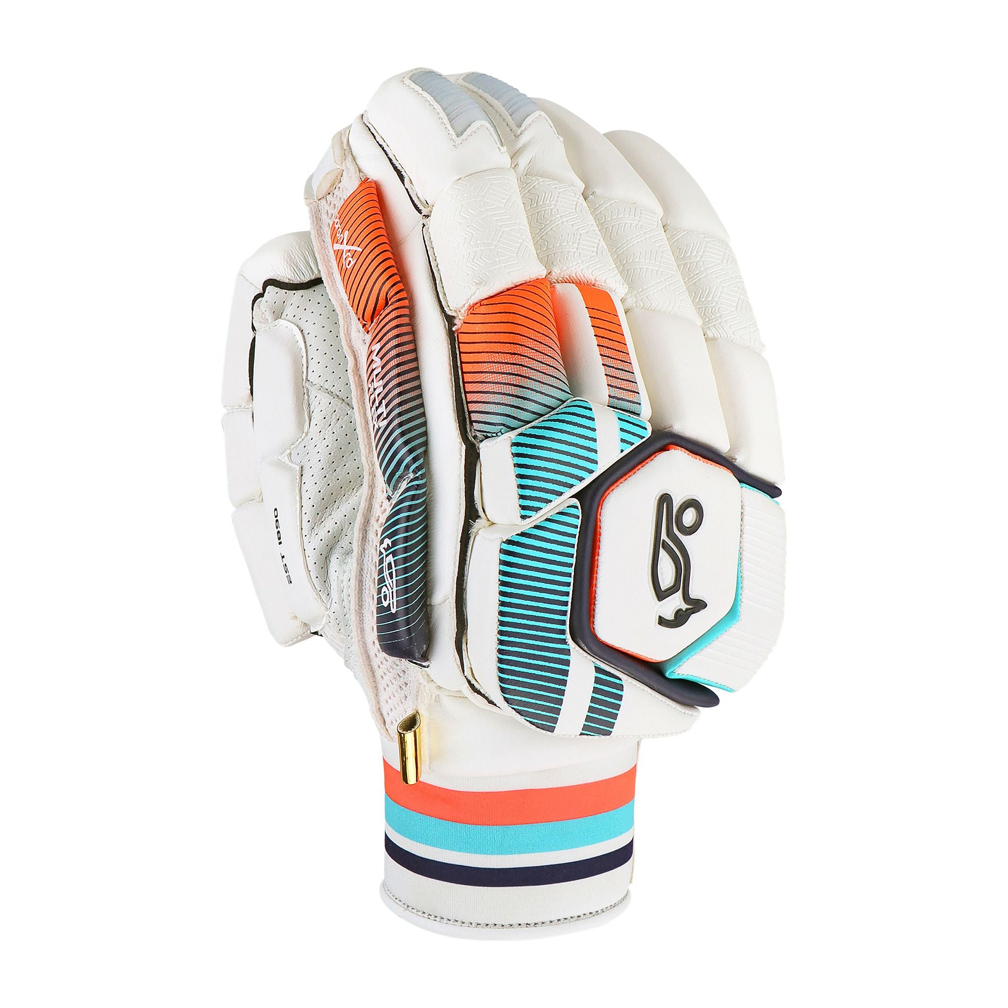 Kookaburra Aura Pro Cricket Batting Gloves 2025 - Premium Leather Cricket Gloves for Men & Women - Perfect for Professional Matches & Training Sessions