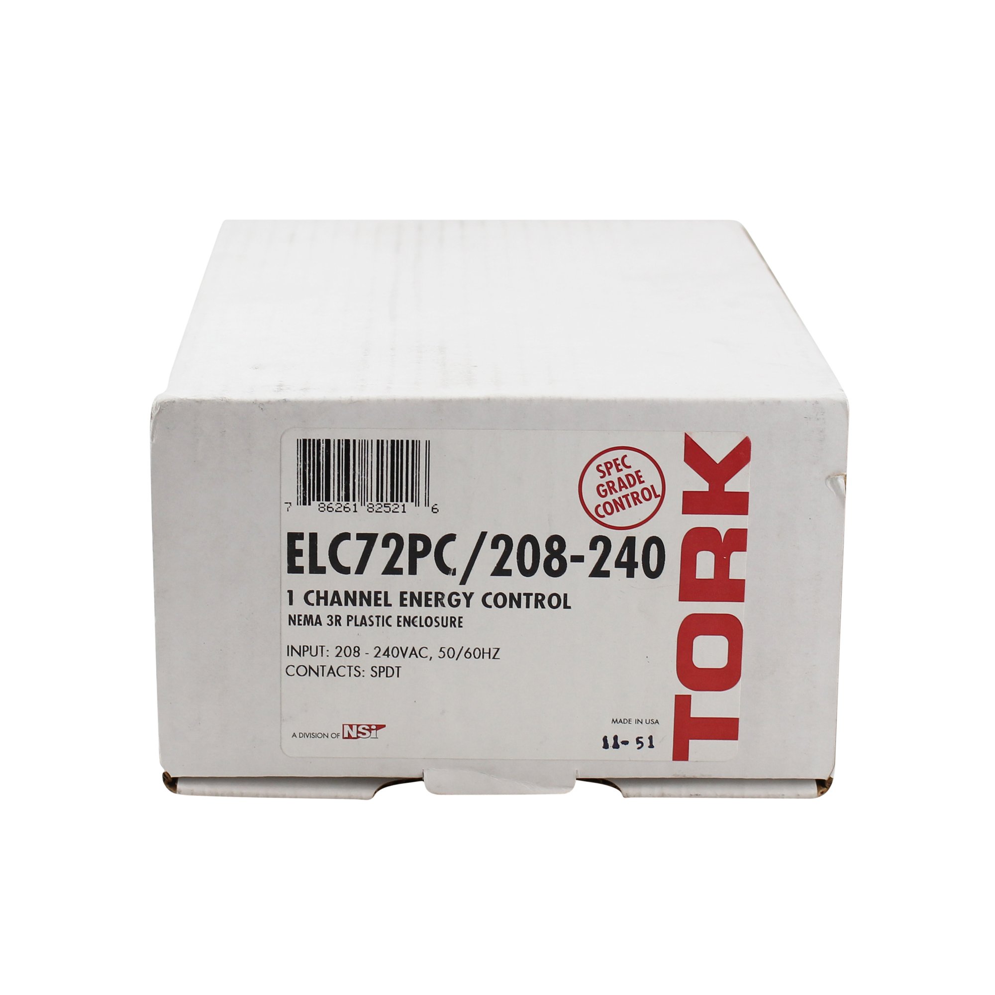 ELC Series Energy & Lighting Control Zone Timer Switch - 208-240V AC, 2-Channel SPDT Output - Perfect for Commercial Buildings, Warehouses & Outdoor Lighting Automation