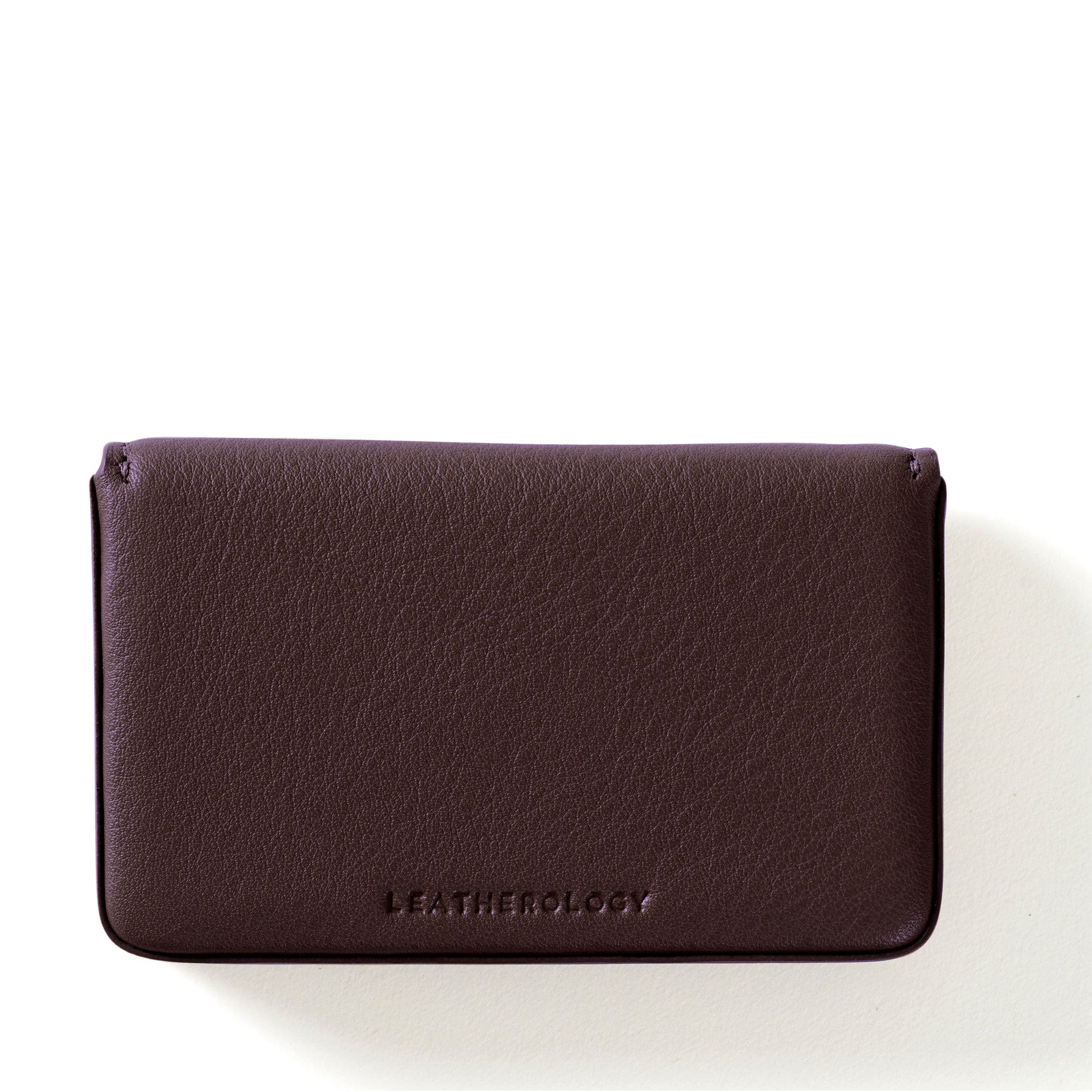 Premium Leather Business Card Holder - Slim & Professional Card Case for Men & Women - Ideal for Networking, Meetings & Corporate Events
