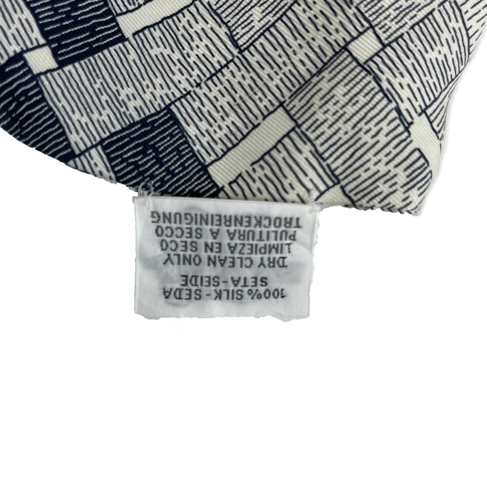 HERMES Mors a Jouets Marine Blue & White Twilly Scarf - Stylish Silk Accessory for Women, Gift Wrapping & Fashion Outfits