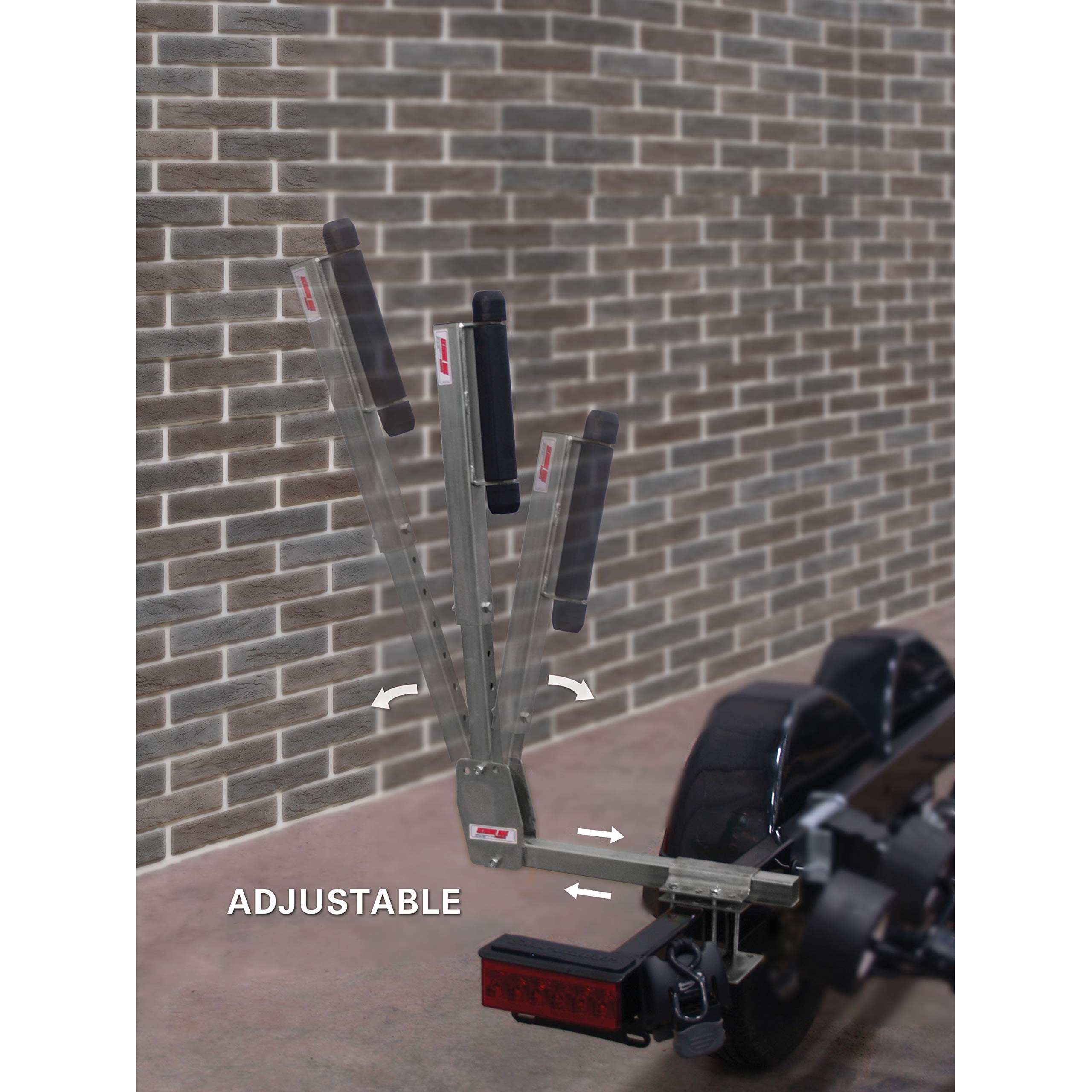 Extreme Max 3005.2184 Adjustable Boat Trailer Roller Guide-On System - Perfect for Safe and Easy Boat Loading/Unloading at Docks & Ramps