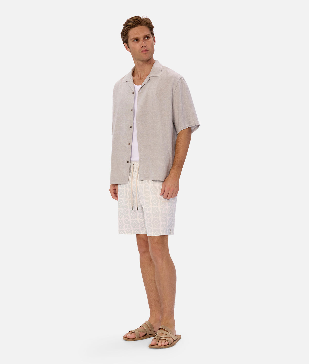 Saratoga Swim Shorts for Men - Quick-Dry Comfortable Beach Shorts with Pockets | Perfect for Swimming, Surfing, and Summer Vacation