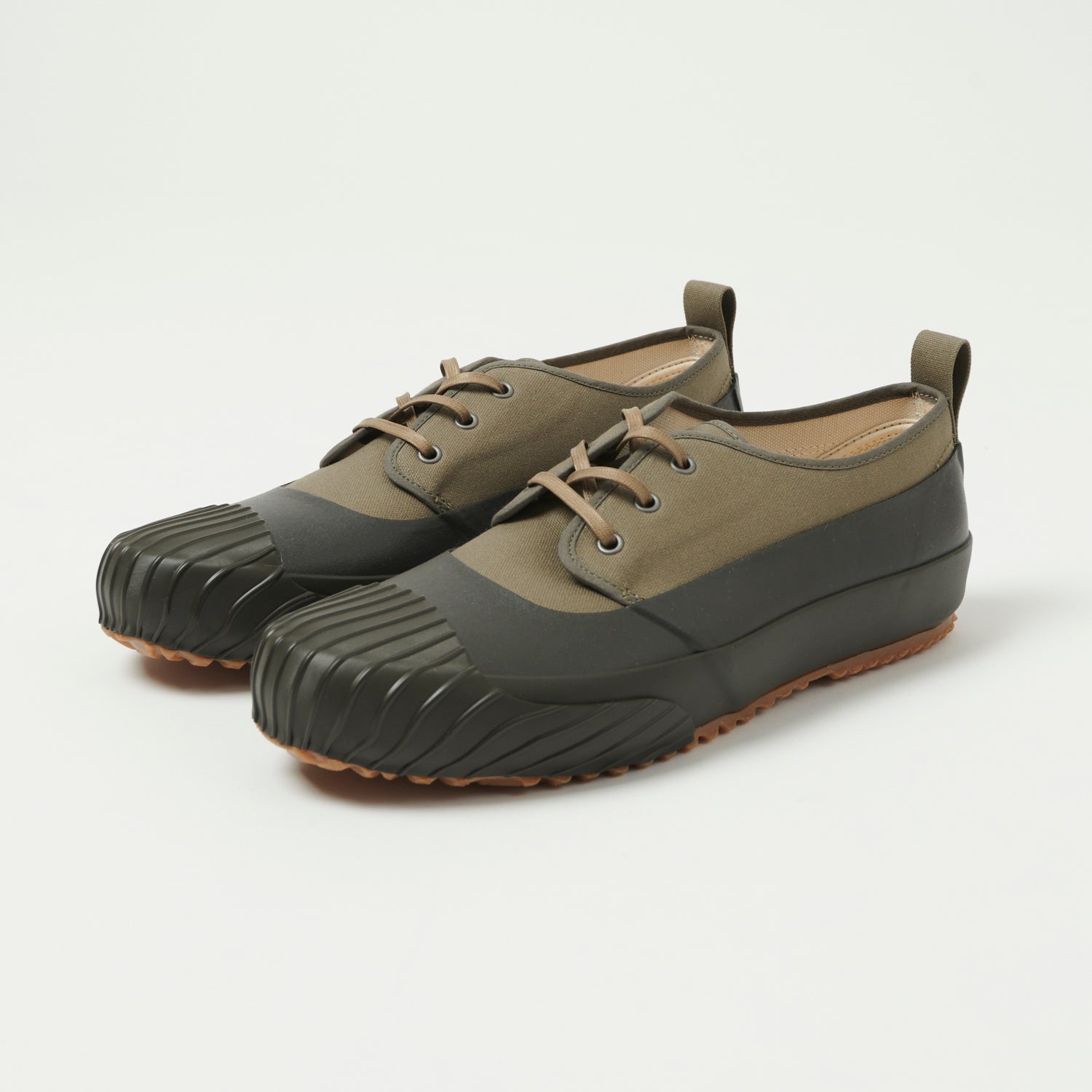 Moonstar All-Weather Low Top Canvas & Rubber Sneakers for Men & Women - Olive Green - Comfortable & Durable for Walking, Running & Casual Wear