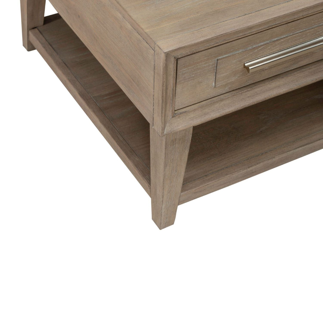 Modern Brentwood Cocktail Table - Stylish Round Coffee Table for Living Room, Lounge & Patio - Perfect for Entertaining Guests & Relaxing with Drinks