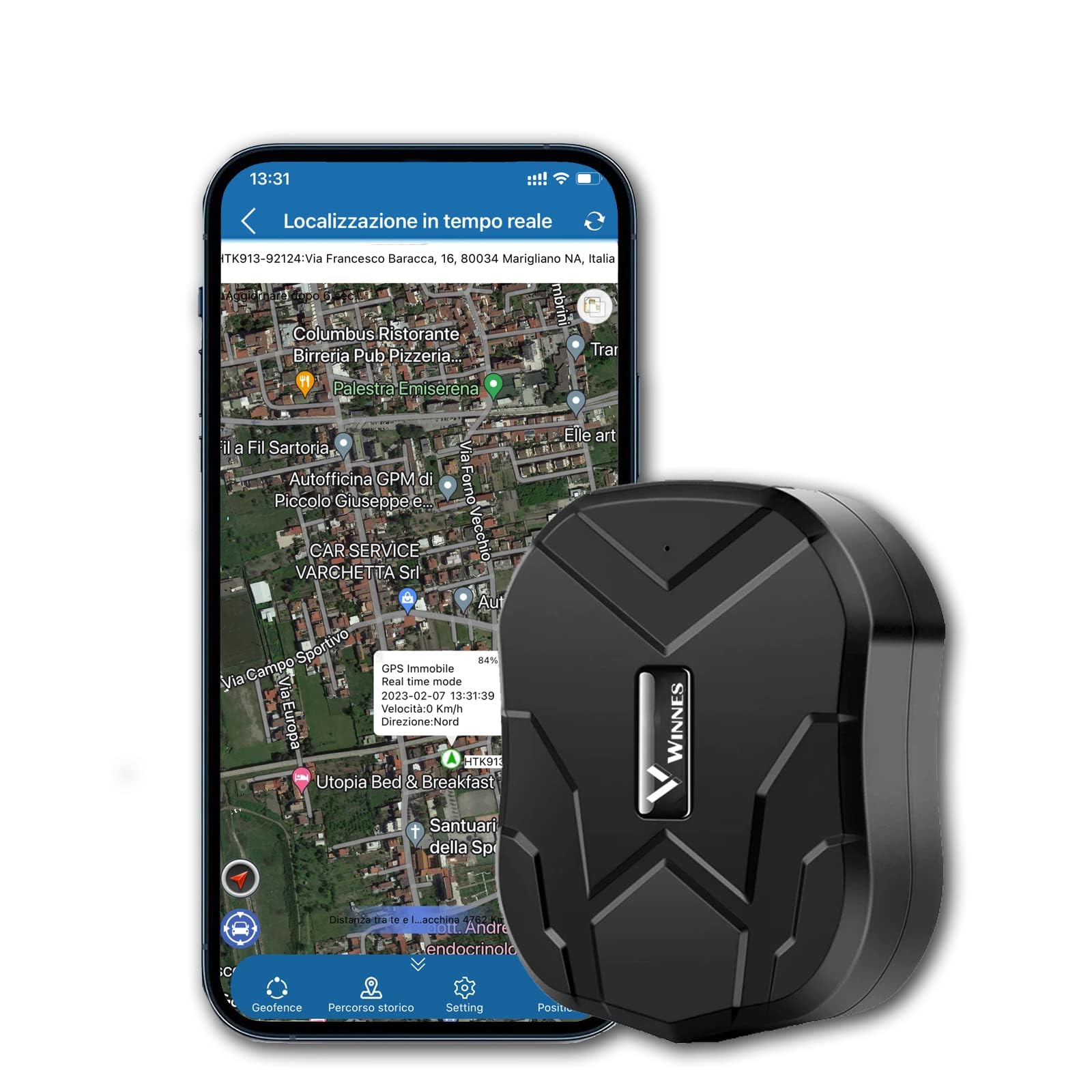 **Zeerkeer Waterproof GPS Tracker - 150 Days Standby, Real-Time Tracking Device for Cars, Trucks, Motorcycles & Boats | Anti-Theft & Fleet Management | Free App & 10000mAh Battery | Perfect for Outdoor Adventures & Asset Security**