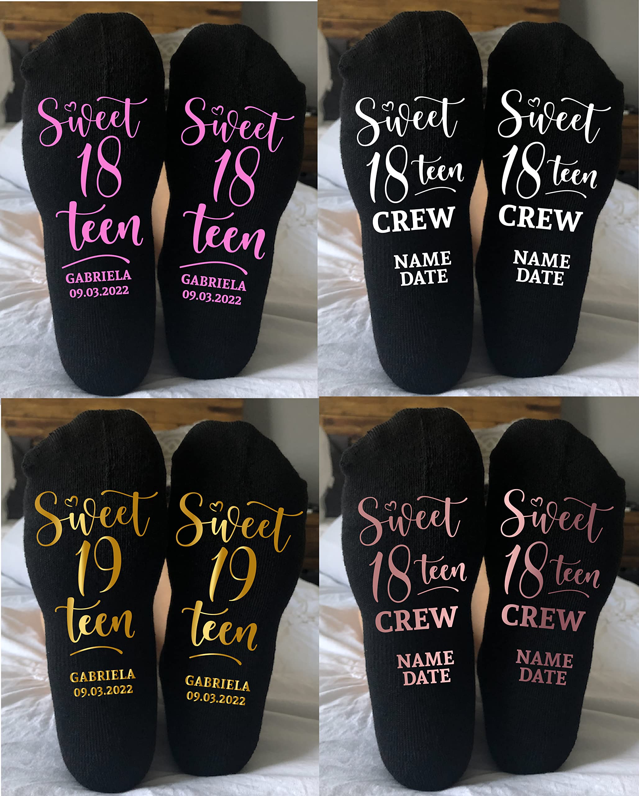 Quinceañera Socks - 'If You Can Read This' Funny 15th Birthday Socks for Girls - Perfect Sweet 16 & Quince Gifts for Teenagers - Great for Birthday Parties, Celebrations & Special Occasions