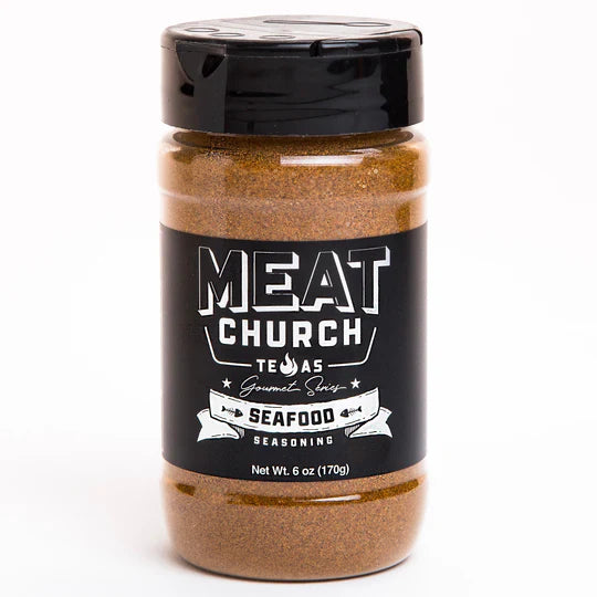Meat Church Seafood Seasoning - Premium Cajun Spice Blend for Fish, Shrimp & Crab - Perfect for Grilling, Frying & Seafood Boils