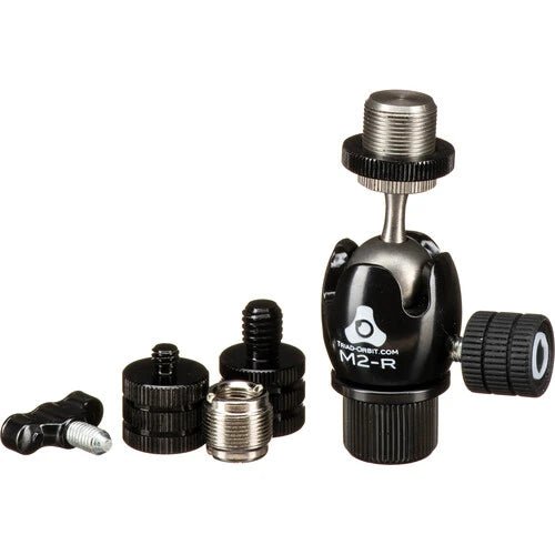 Triad Orbit Micro M2 R Retrofit Short Stem Orbital Mic Adapter - Professional Studio Microphone Mount for Podcasting, Voice Recording & Live Streaming
