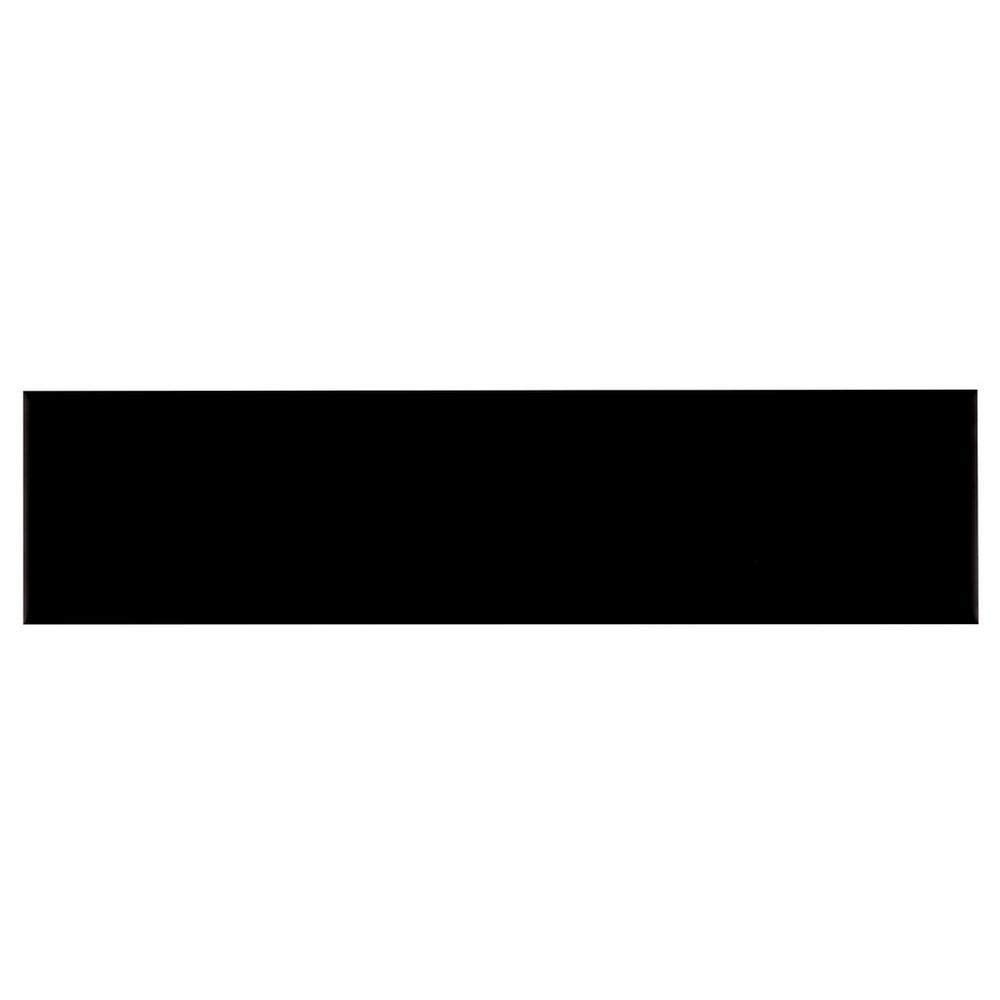 Black Subway Ceramic Tile Matte Finish 3x12 Inch - Box of 10 Sq Ft (40 Pieces) - Perfect for Kitchen Backsplash, Bathroom Walls & Modern Home Decor