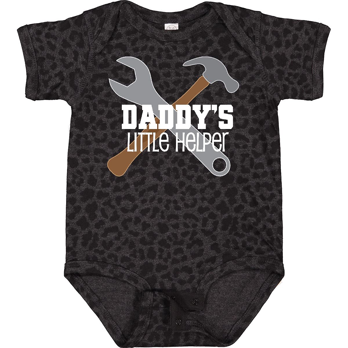 Inktastic Daddy's Little Helper Tool Set Baby Bodysuit - Cute Construction Theme Onesie for Newborns & Infants - Perfect Gift for Father's Day, Baby Showers & First Birthday Parties