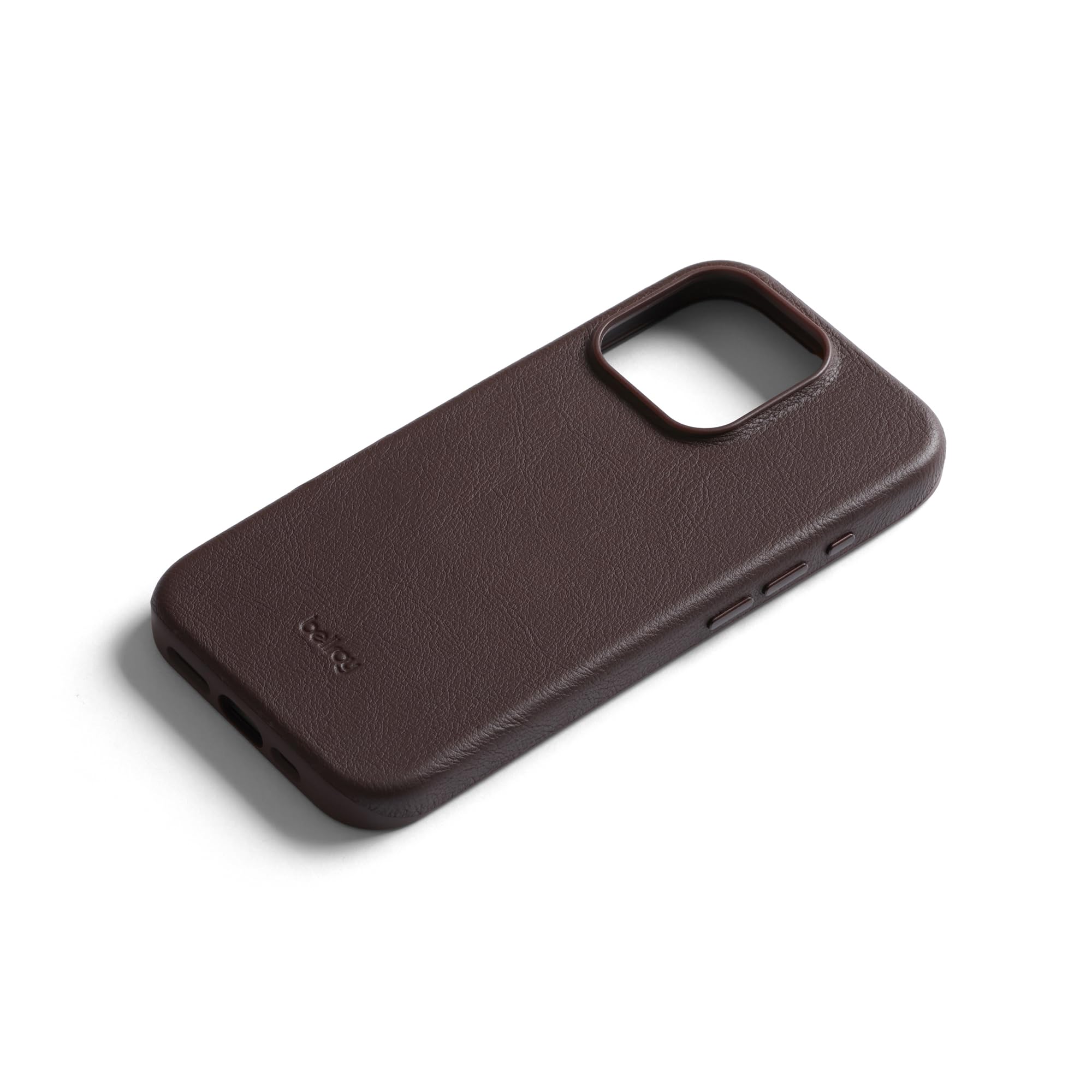 Bellroy Premium Leather Case for iPhone 16 Pro - Slim Protective Ganache Brown Cover | Perfect for Business Professionals & Everyday Use