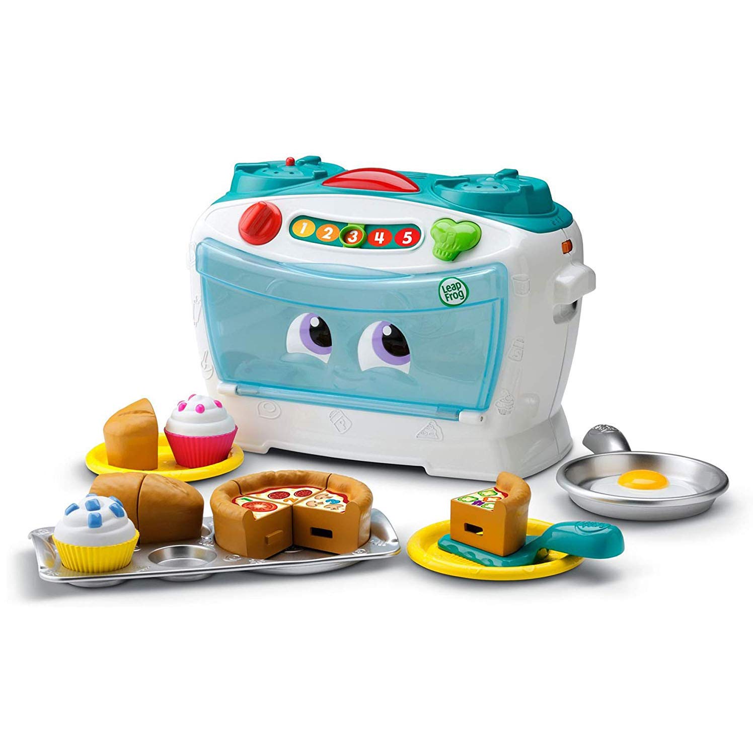 LeapFrog Number Lovin' Oven Toy - Interactive Learning Toy for Kids Ages 2-5, Educational Baking Playset with Numbers & Counting - Perfect for Pretend Play, Math Skills & Early Childhood Development