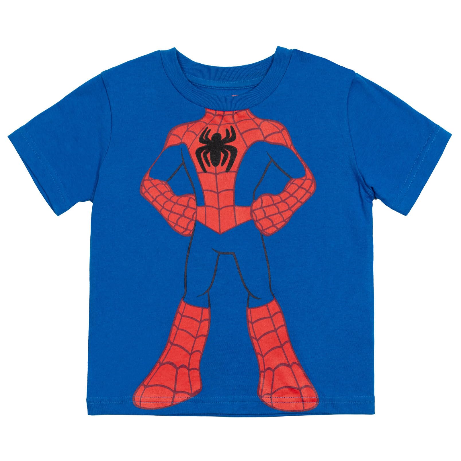 Marvel Avengers Spider-Man Iron Man Thor 3-Pack Graphic T-Shirts for Toddlers & Kids | Superhero Costume, Birthday Gift & Everyday Play Outfit