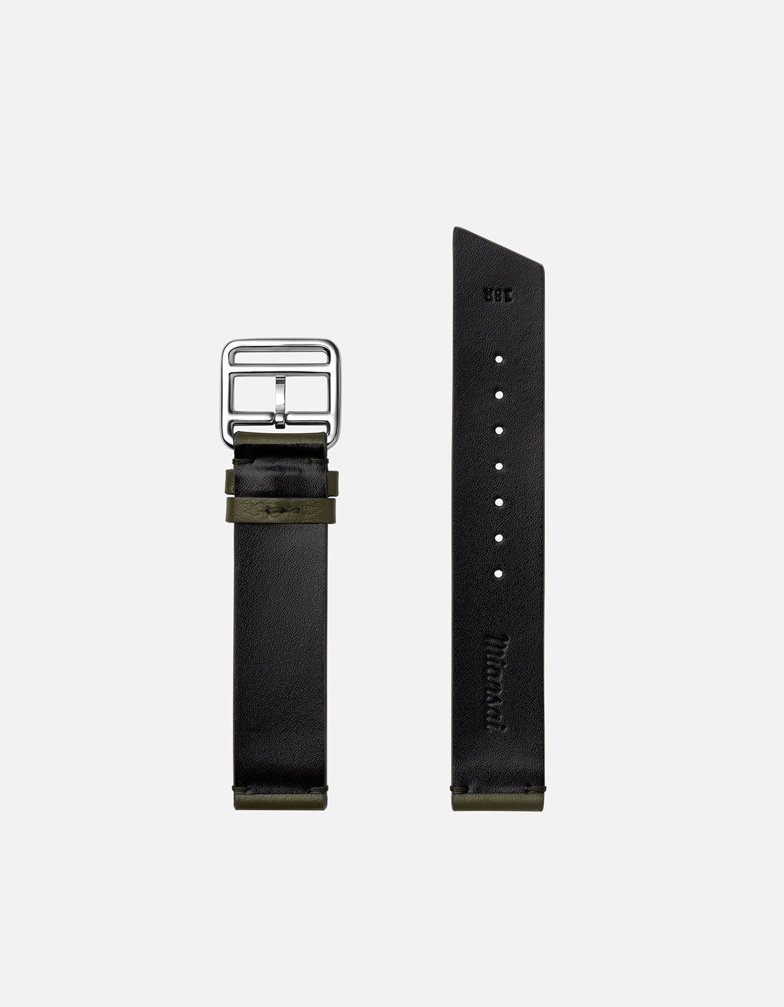 Premium Genuine Leather Replacement Watch Band - Adjustable & Comfortable for Men & Women - Perfect for Dress Watches, Business & Casual Wear