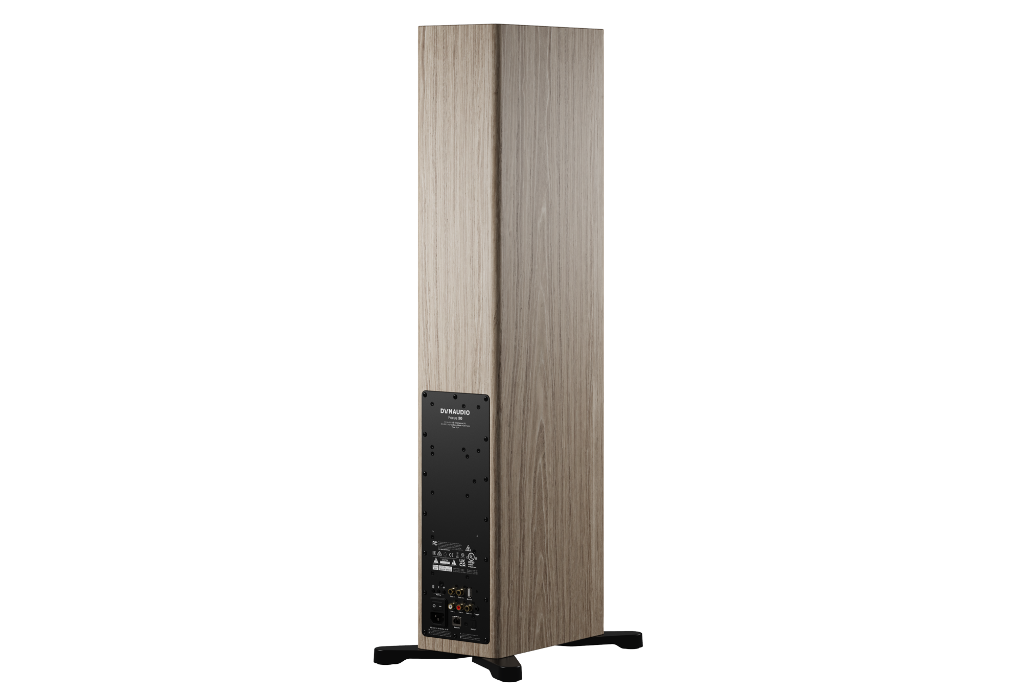 Dynaudio Focus 30 Active Wireless Floorstanding Speakers (Pair) - 2-Way HiFi Audio System for Home Theater & Music Streaming