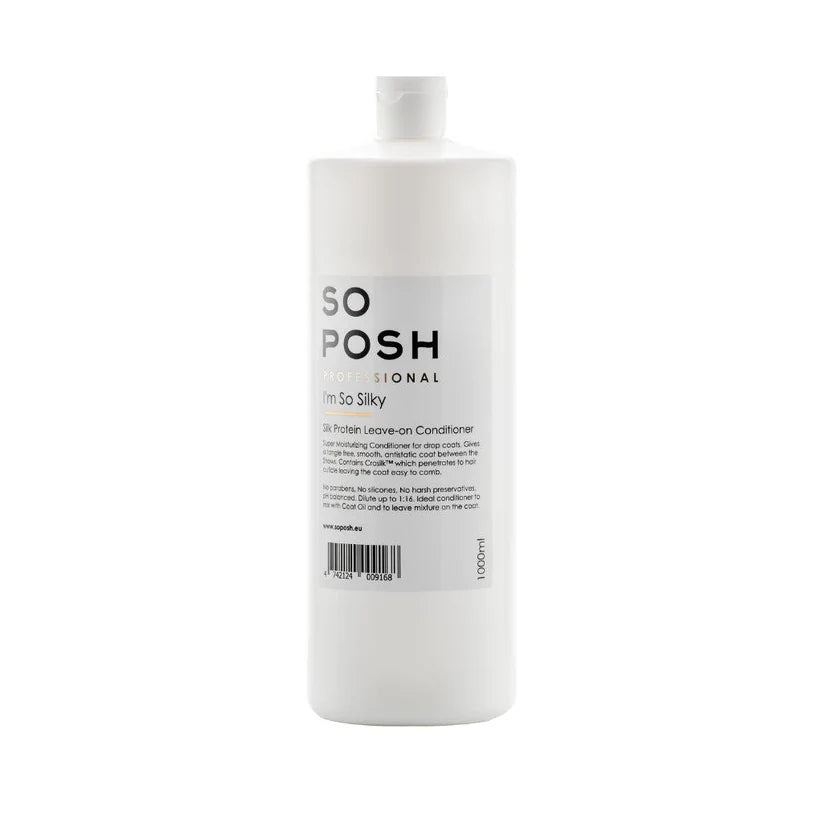 So Posh I'm So Silky Leave-In Conditioner for Smooth & Shiny Hair - 3 Sizes (8oz, 16oz, 32oz) - Perfect for Daily Hair Care, Frizz Control & Heat Protection