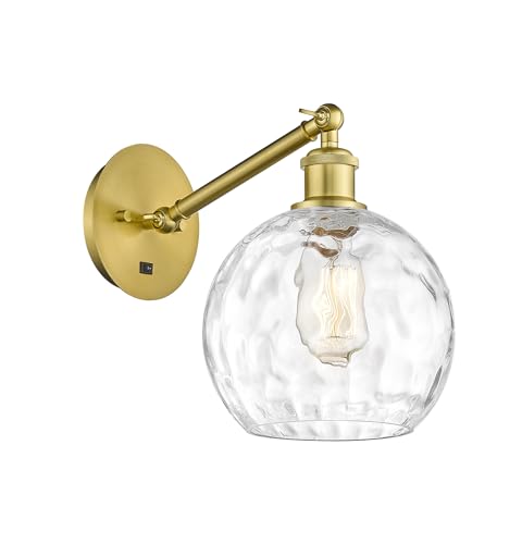 Satin Gold / Clear Water Glass