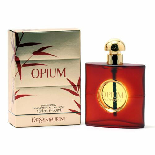 Yves Saint Laurent YSL Opium Eau de Parfum 50ml for Women - Luxurious Floral Oriental Fragrance for Evening Wear & Special Occasions