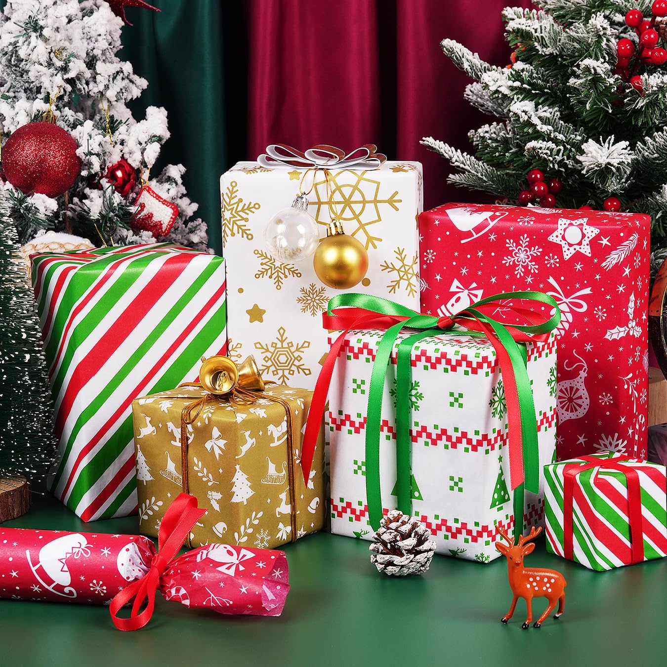 Christmas Tissue Paper Bulk Pack - 100 Sheets 14