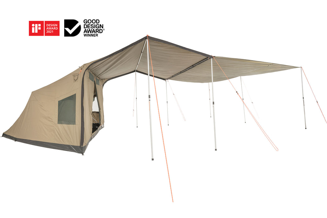 Oztent SV 5 Max Extension Tarp - Waterproof Camping Shelter for Outdoor Adventures, Hiking & Backpacking | Perfect for Rain Protection & Sun Shade