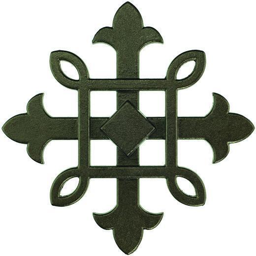 Helser Artigiani Flame Finial - Handcrafted Metal Decorative Finial for Home & Garden - Perfect for Fireplace Mantels, Gates, and Outdoor Decor