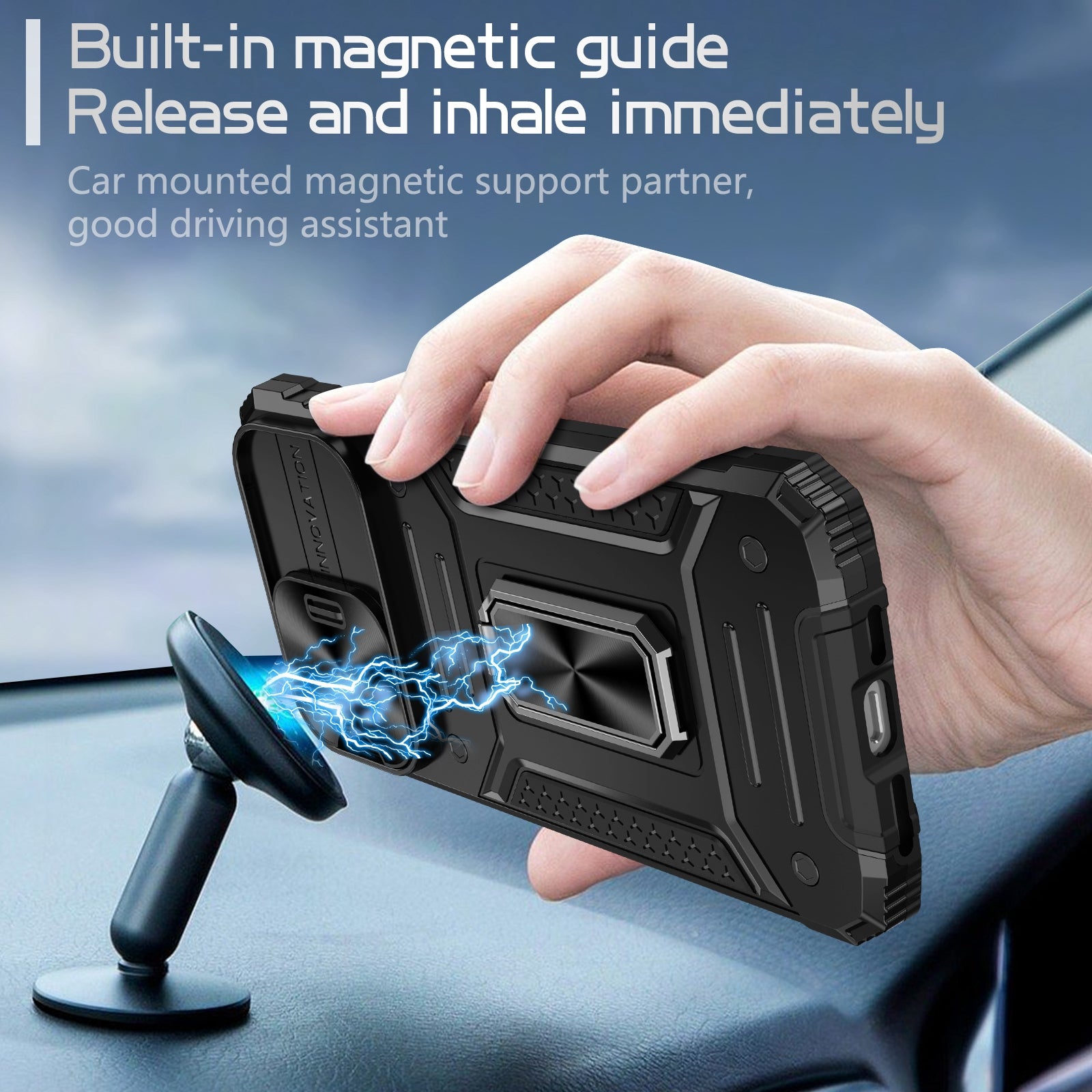Premium Shockproof Case for iPhone 14 Pro Max - Slim Protective Cover with Military-Grade Drop Protection | Perfect for Outdoor Adventures, Work & Daily Use