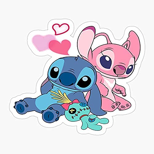 Stitch 626 & Ohana Decal Stickers - Waterproof Vinyl Stickers for Hydro Flask, Laptops, Phones, Cars, Lockers - Perfect for Disney Lilo & Stitch Fans - Great for School, Office & Travel Accessories