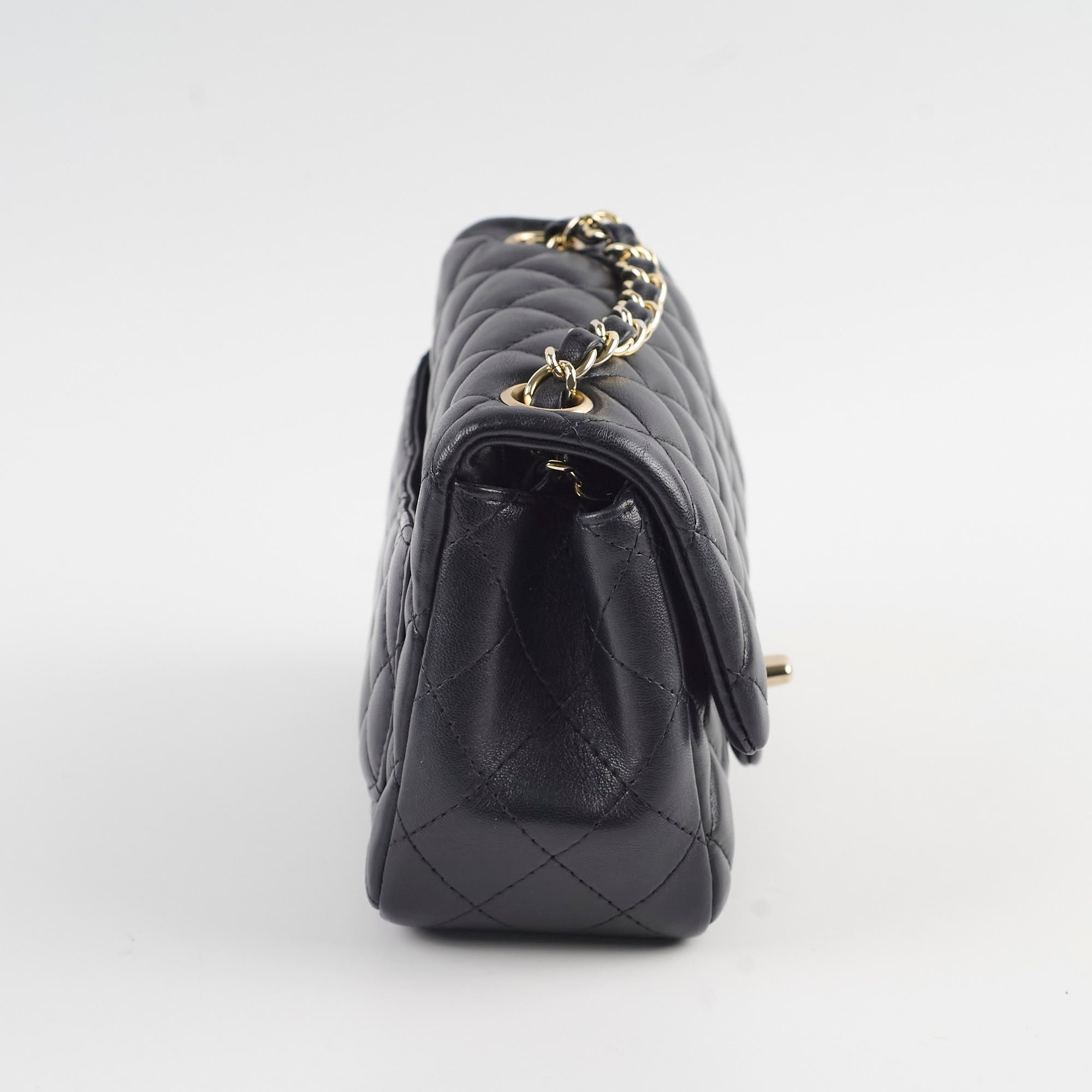 Chanel Mini Square Black Leather Flap Bag with Microchip - Perfect for Evening Parties, Date Nights & Luxury Gift Giving