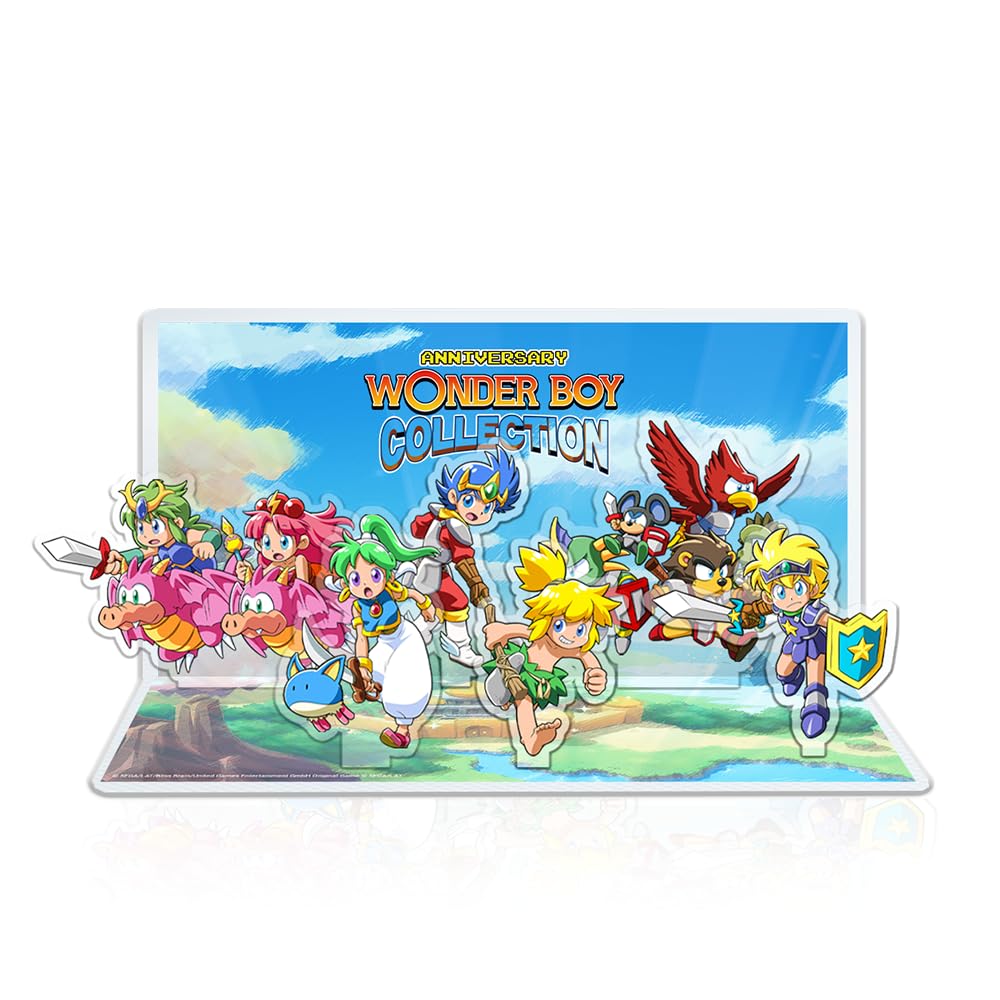 Wonder Boy Anniversary Collector's Edition for PlayStation 5 - Limited Edition Retro Gaming Bundle for PS5 Fans & Collectors - Perfect for Gaming Nostalgia and Display