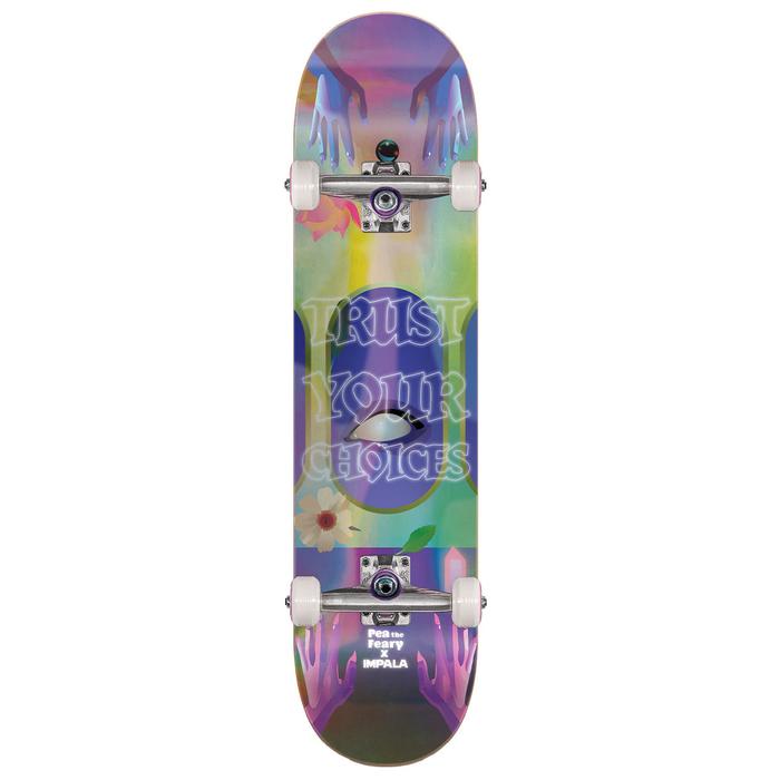 Impala Skateboard Mystic 8.0 Pea the Feary Complete Cruiser Board for Beginners & Adults - Perfect for Commuting, Campus Riding & Street Skating