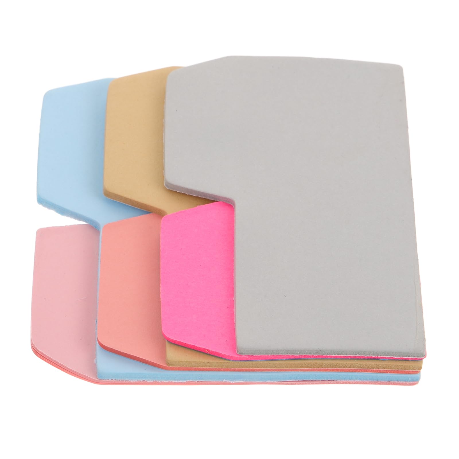 NUOBESTY 90-Piece 6-Color Sticky Notes Set - Repositionable Page Markers, Writable Tabs for Books, Office & School Organization - Perfect for Study Notes, Document Indexing & Planner Marking