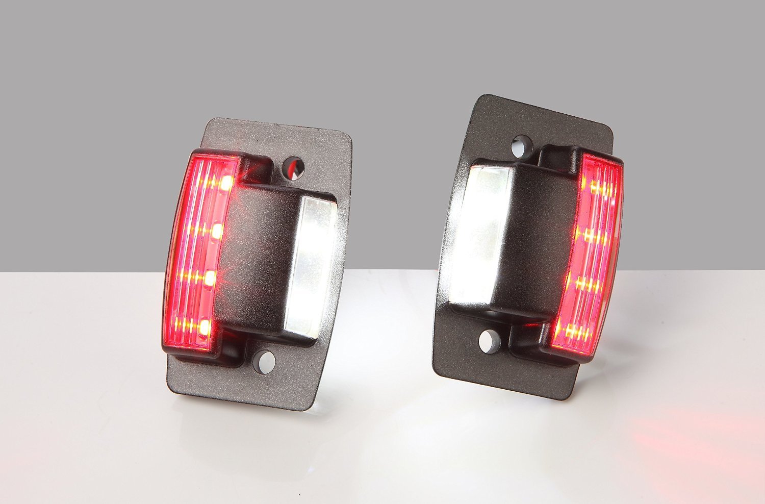 94-02 Dodge RAM 1500-5500 LED License Plate Light Kit with White & Red Running Lights - Durable Replacement for Truck Nighttime Visibility & Safety