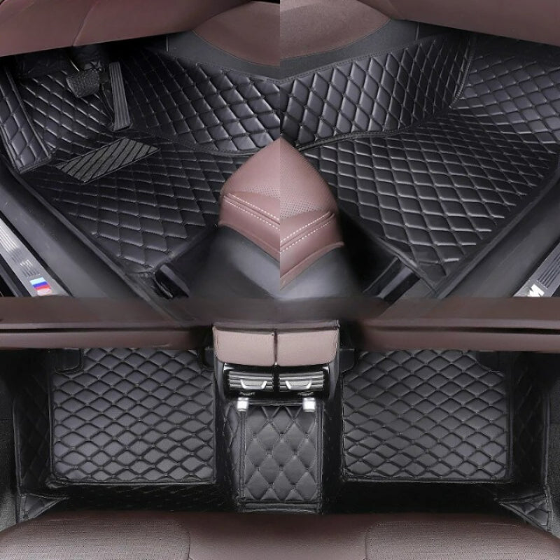 Premium All-Weather Floor Mats for Mazda Cars - Custom Fit 5-Piece Set - Durable & Easy to Clean - Perfect for Daily Commute, Road Trips & Family Adventures