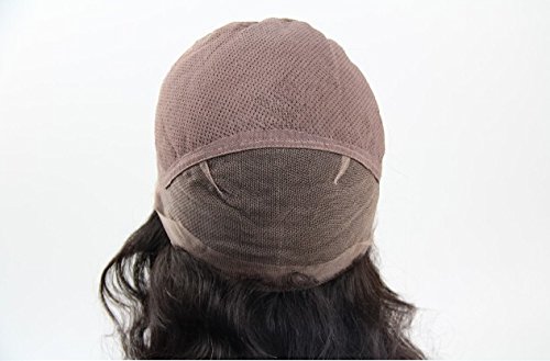 DaJun Hair 12 Inch Cambodian Virgin Remy Human Hair Full Lace Wig - Natural Straight & Natural Color for Women | Perfect for Daily Wear, Cosplay & Special Occasions