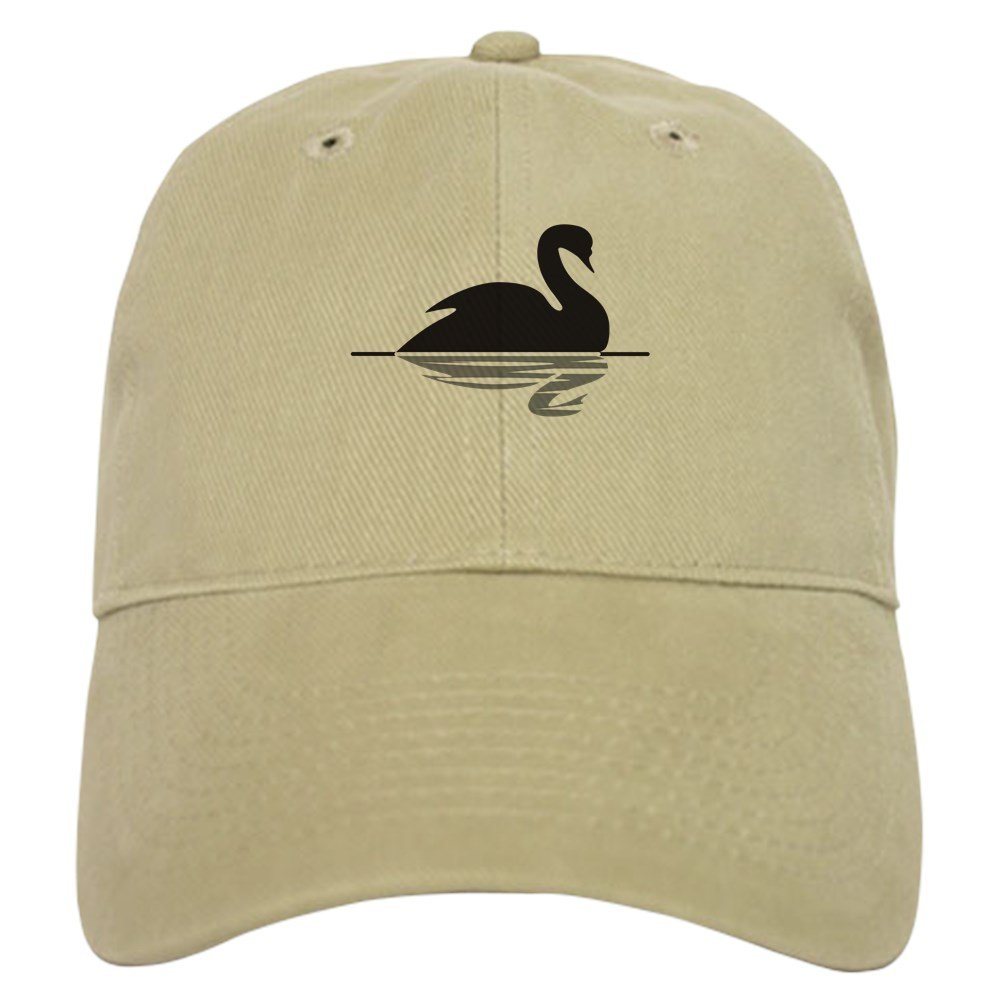 Black Swan Adjustable Baseball Cap - Stylish Hat for Outdoor & Casual Wear