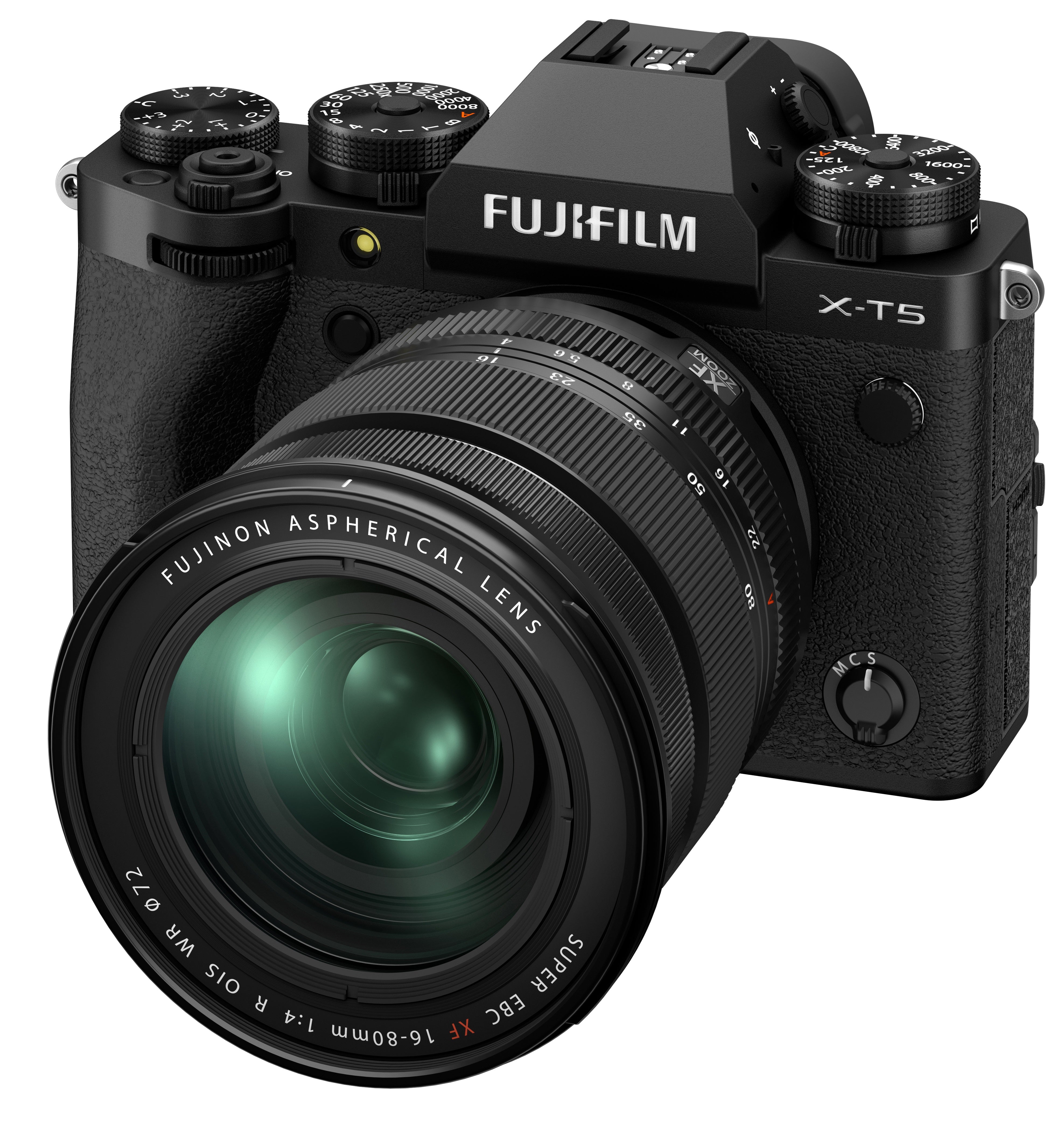 Fujifilm X-T5 Mirrorless Digital Camera (Black) with XF 16-80mm F4 R OIS WR Lens - Professional Photography, Travel & Vlogging Kit
